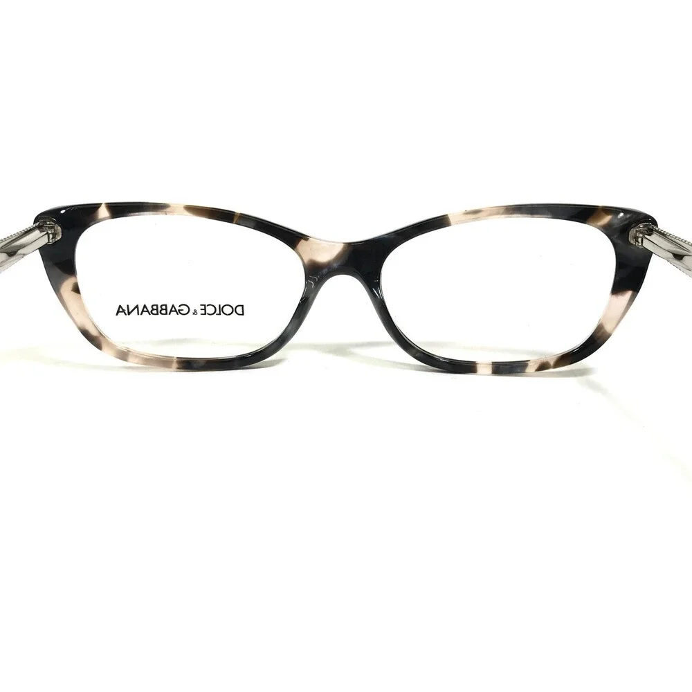 Dolce & Gabbana Eyeglasses Frames DG3279 3120 Gray Tortoise Silver 51-16-140